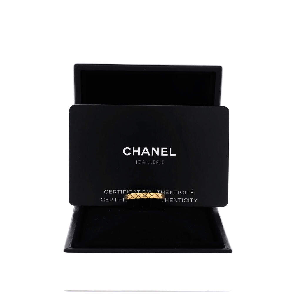 Chanel Mini Coco Crush Ring 18K Yellow Gold - Picture 2 of 3
